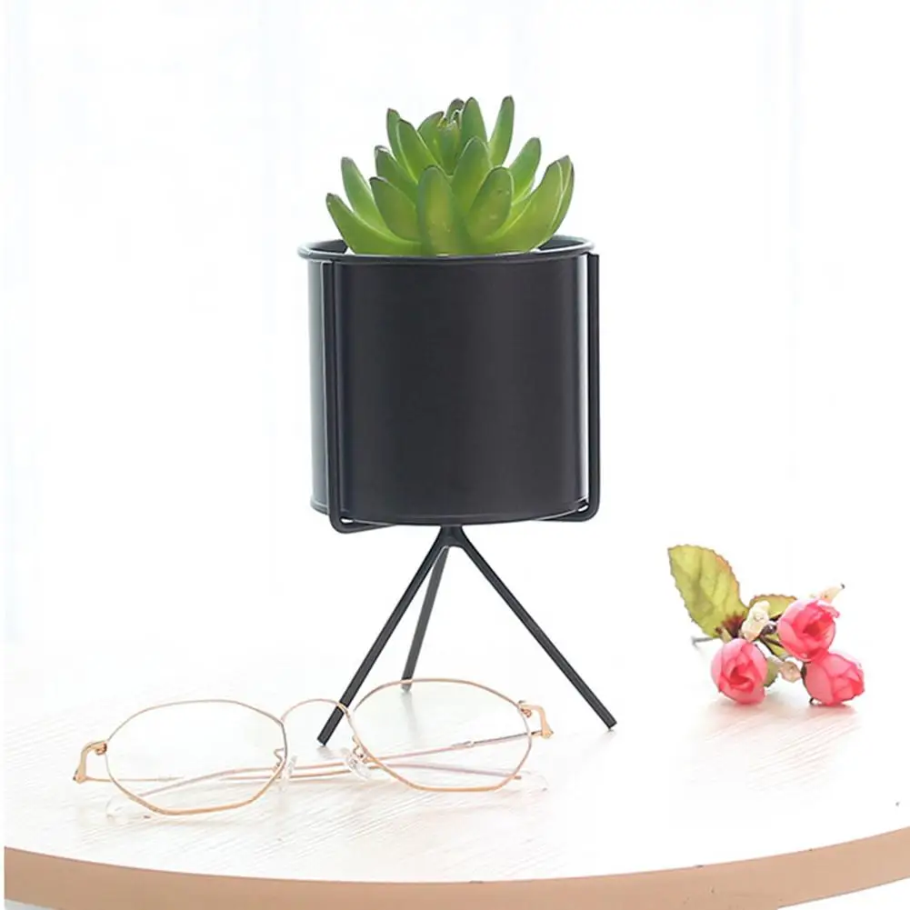 

Wrought Iron Flower Frame Simple Iron Shelf Succulents Green Radish Plant Pot Home Sundries Storage Basket Household Decoration