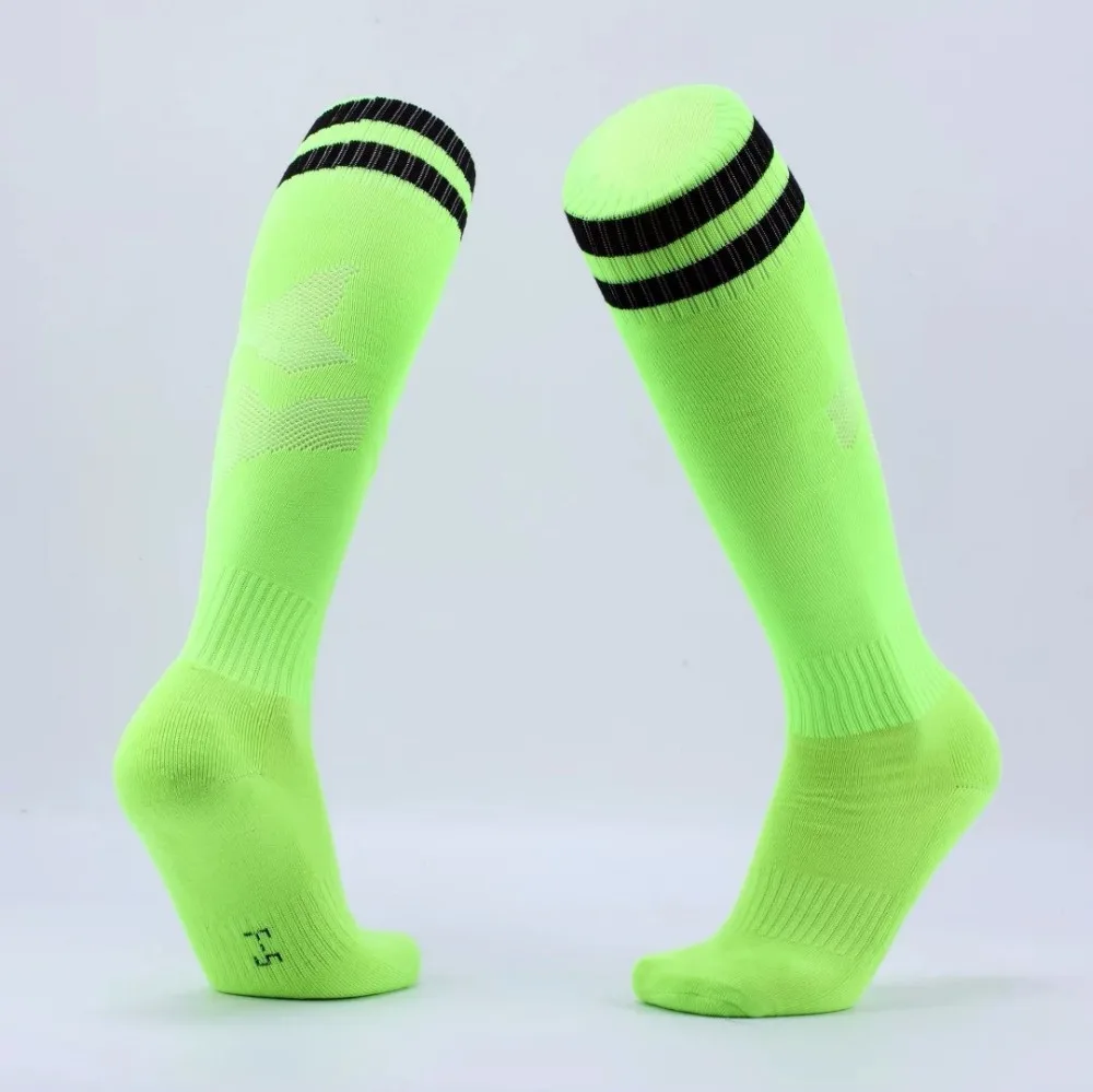 Мужские спортивные футбольные носки наивысшего качества футбольные носки для мальчиков прочные плотные детские футбольные носки с козырьком для взрослых HD-07