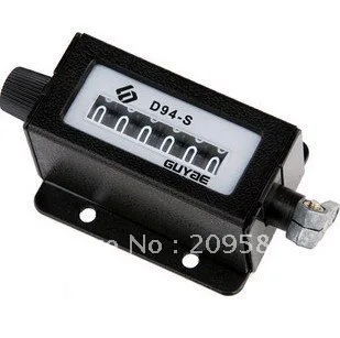 

6 Digit Ratchet Counters