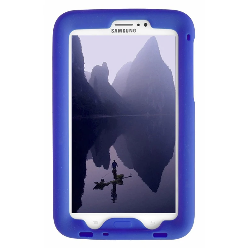Силиконовый чехол для Samsung Galaxy Tab 3 7,0 дюймов SM-T217/T211/210 Прочный противоударный чехол для планшета Galaxy Tab 3 7,0 чехол