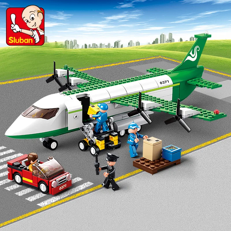 Sluban Model Building Compatible lego Lego B0366 463pcs Model Building Kits Classic Toys Hobbies Airbus Cargo Aircraft Sluban Model Building Compatible lego Lego B0366 463pcs Model Building Kits Classic Toys Hobbies Airbus Cargo Aircraft