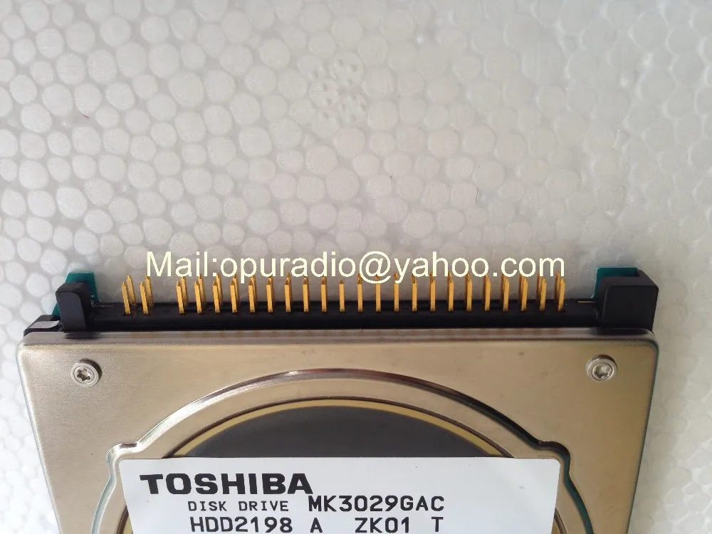 Диск MK3029GAC жесткий диск 30GB HDD2198 DC+ 5V 1.1A 8455MB для peugeot 407 C5 RT4 chrysler HDD alpine автомобильный навигационный аудио