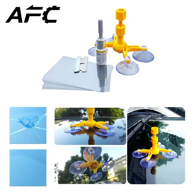 DIY Car Window Repair Tools Windshield Glass Scratch Repair Kits