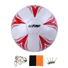 free shipping font b football b font No 5 high quality red white model 408