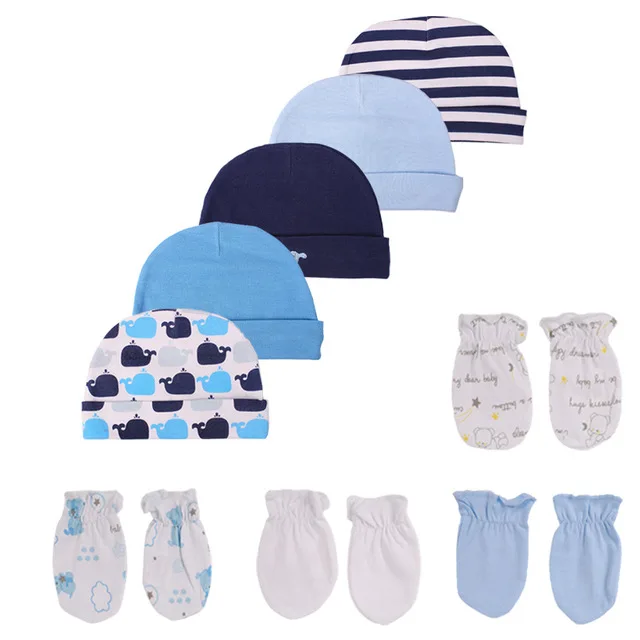 Buy Newborn Baby accessorise cotton baby gloves baby boy girls warm Infant Four