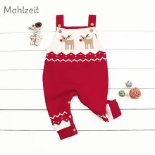 Г. Акриловые штаны на подтяжках для маленьких мальчиков и девочек мягкая верхняя одежда, штаны для детей от 6 до 48 месяцев, Детские Зимние рождественские Брюки с рисунком лося