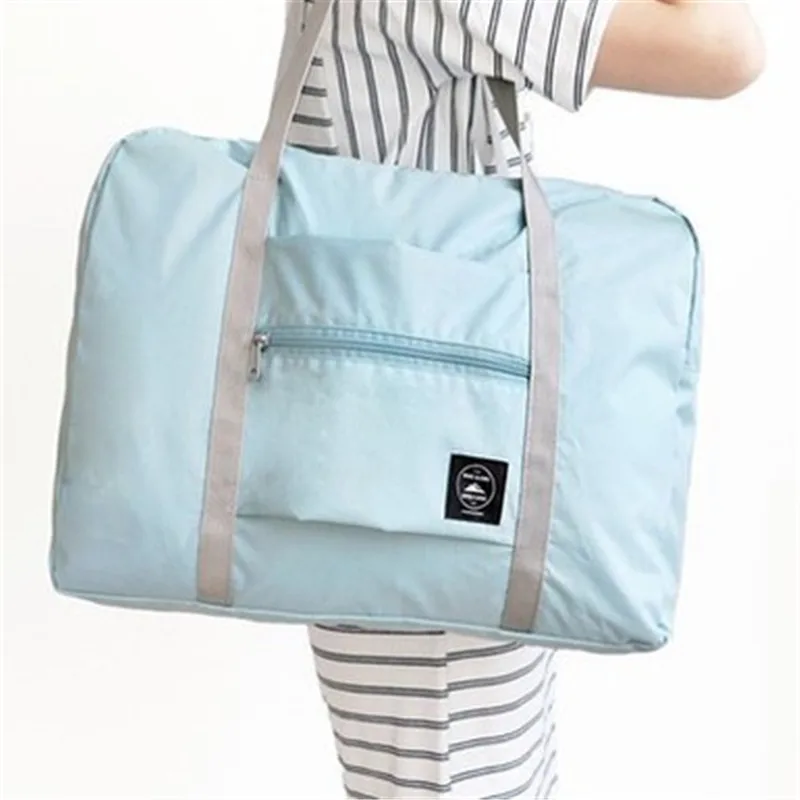 Nylon Solid Mommy Sling Bags Single Shoulder Bag Portable Folding Tote Bags For Baby Luggage Shopping Clothing Shoes Diaper Book