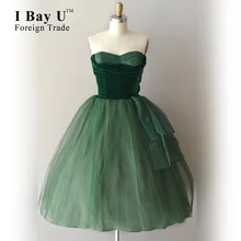 Vestidos De Graduacion Cortos Liebsten Organza Smaragd Plissiert Kurzen Cocktailkleider Robe Courte Blanche Cocktailkleider