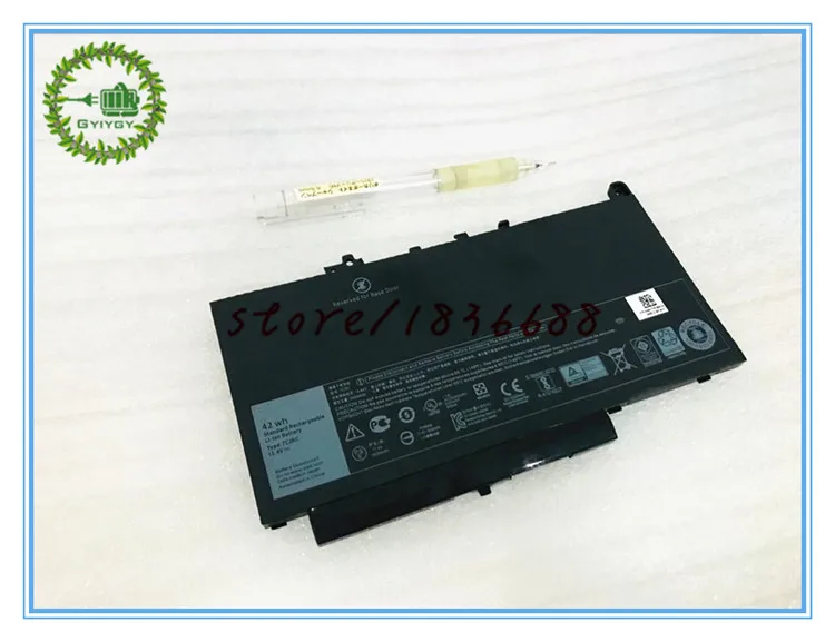 Аккумулятор для ноутбука GYIYGY 11 4 в 42WH 7CJRC dell Latitude E7270 E7470 21X15 021X15 | Компьютеры и офис