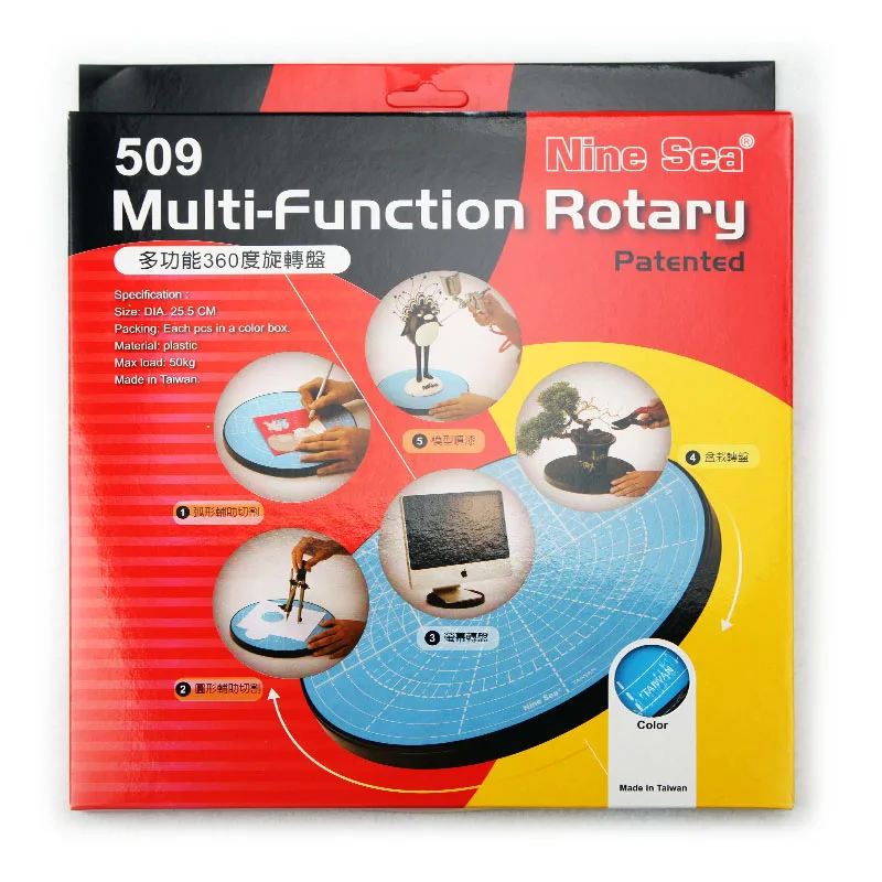 Pottery sculpture turntable model hand clay sculpture student turntable display plastic 360 degree rotation