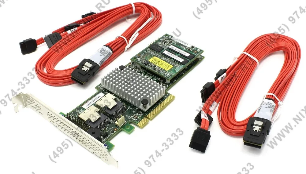 RaidStorage Avago LSI MegaRAID SAS 9265-8i LSI00278 8 портов 1 ГБ кэш RAID0.1.5.6 SFF8087 6 ГБ PCI-E 2,0X8 плата контроллера