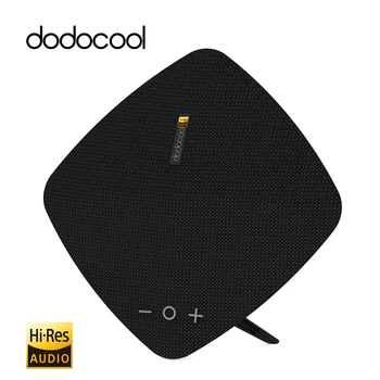 

dodocool Hi-Res Bluetooth Speaker Stereo Wireless Speaker with Microphone Support TF Card 32GB Music Surround Portable Speaker