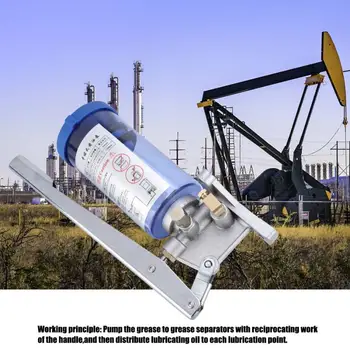 

Grease Pump 500CC Outlet LSG-05 Manual Lubricating Pump Hand Operated Grease Lubricator 6mm 100KGF/CM2