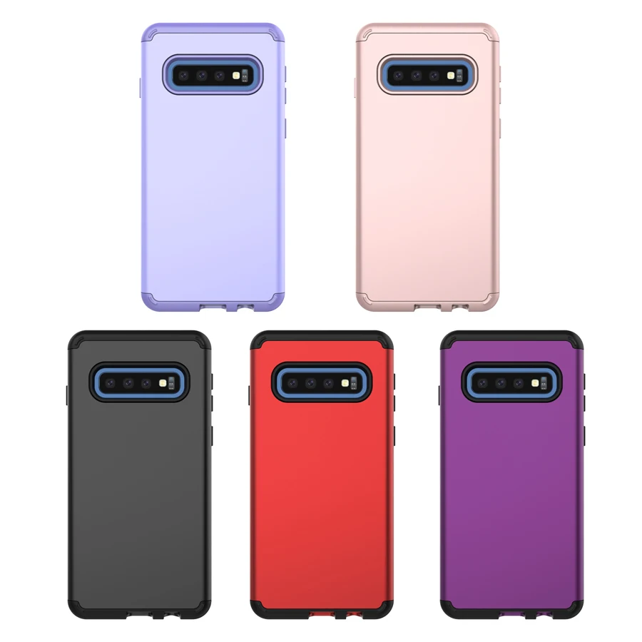 IQD чехол для Galaxy S10e S10 S9 S8 Plus, чехол 3 в 1, дизайн, противоударный чехол для samsung Note 9, 8, защита от падения, чехол s