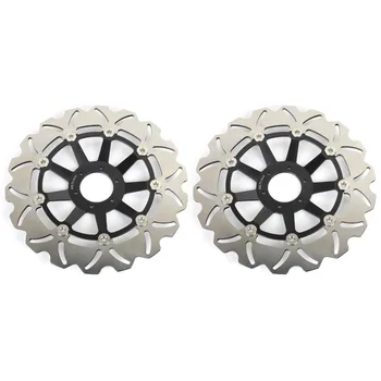 

BIKINGBOY Front Rear Brake Discs Disks Rotors For Honda CBR 1100 XX Super Blackbird 97 98 1997 1998 RVF 750 RR RC45 1994-1998