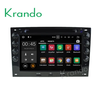 

Krando 7" Android 8.0 car navigation multimedia system for Renault Megane 2003-2009 audio radio gps dvd player WIFI 3G DAB+
