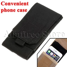 Охотничий Тактический чехол для телефона Molle Карманный чехол 600D нейлоновый ремень поясная сумка карман