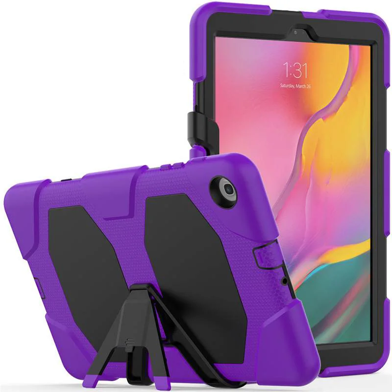 

Case For Samsung Tab Se5 T720 T725 Waterproof Shock Dirt Snow Sand Proof Extreme Army Military Heavy Duty Kickstand Case Cover