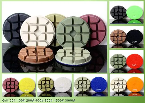 wet polishing floor pads