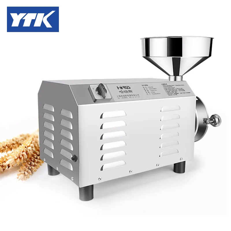 

YTK Superfine stainless steel grain mill grinder