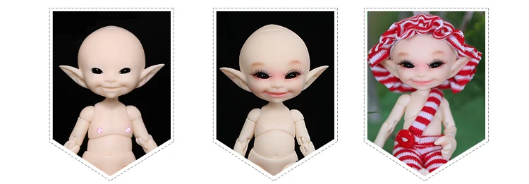 Fairyland realpuki soso bjd 1/13 модель тела для маленьких девочек и мальчиков куклы глаза высокое качество игрушки магазин смолы аниме