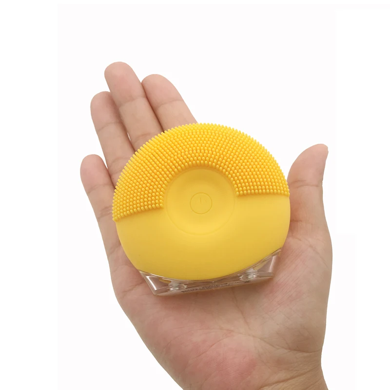 facial clean brush yellow 15