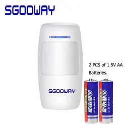 Sgooway CE met беспроводной PIR сенсор инфракрасный движения сенсор детектор подходит для сигнализации системы