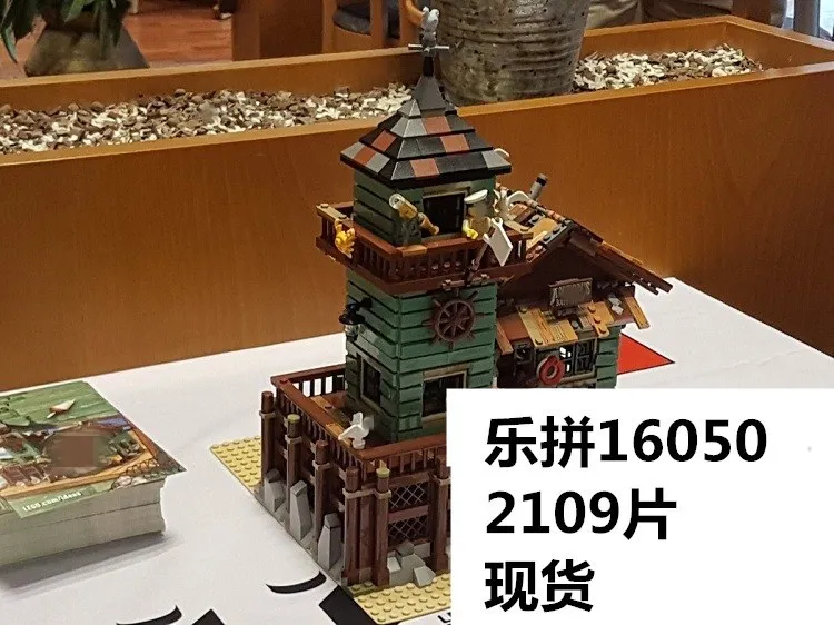 

In Stock Lepin 16050 New 2109Pcs MOC Series The Old Finishing Store Set 21310 Building Blocks Bricks Christmas Toys Gift for Kid