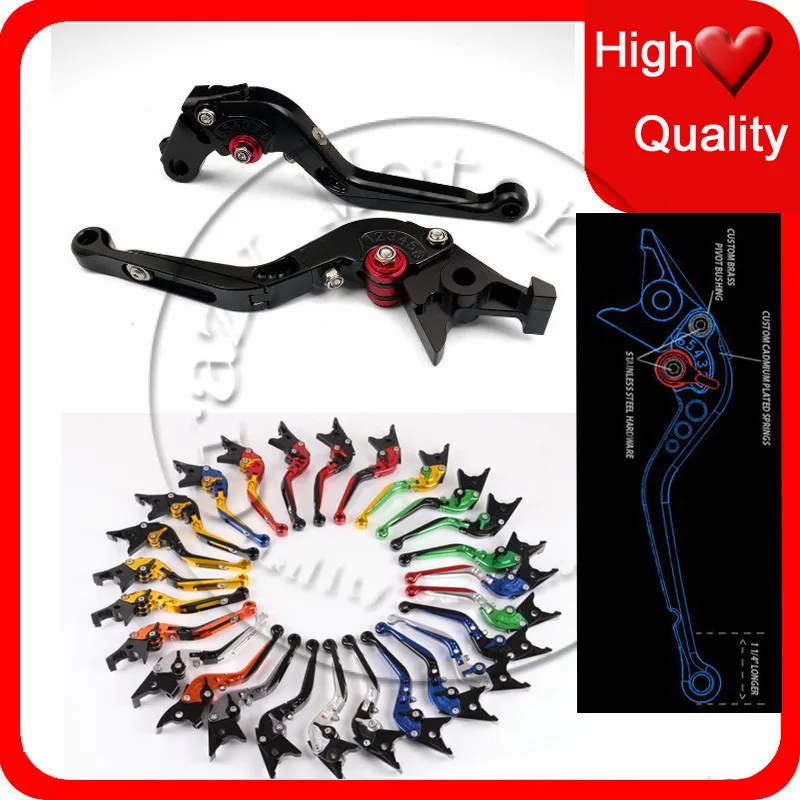 Adjustable Folding Extendable Brake Clutch Levers For Triumph SPEED