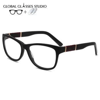 

Men Women Acetate Glasses Frame Eyewear Eyeglasses Reading Myopia Prescription Lens 1.56 Index 1980