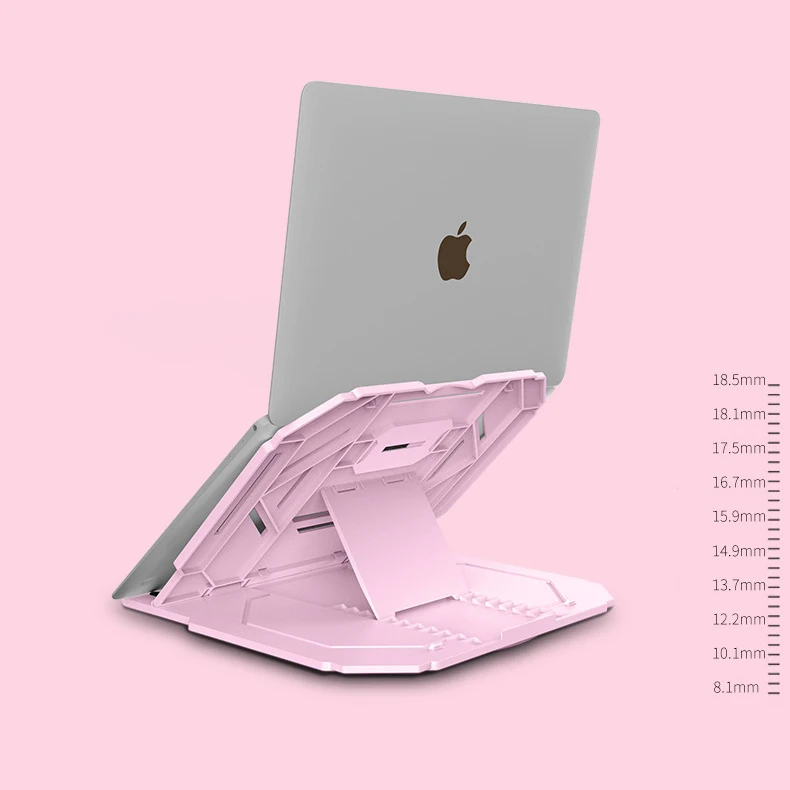 Laptop Stand Tablet Stand Desk Universal for Apple MacBook Air Pro 11-17 inch Folding Adjustable Holder support Office Notebook (2)