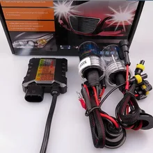 От DHL или EMS 10 шт. H1, H3, H7, H8, H9, H10, H11 4300K 6000K 8000K с переключением между дальним и HID комплект 35 Вт/55 Вт Xenon HID системы DC12V