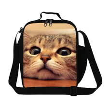 Cat animal 3D printing  lunch bag