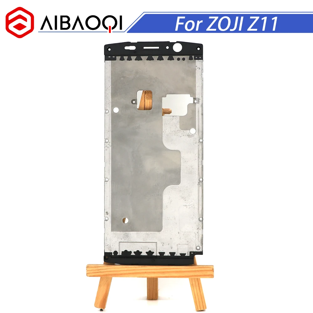 

AiBaoQi New Original Front Frame For 5.99 inch Homtom ZOJI Z11 Front Housing Cover Case Assembly Replacement+3M adhesive