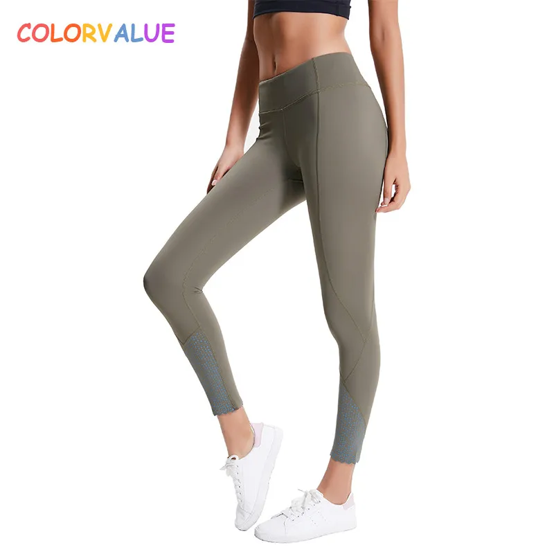 Colorvalue High Stretchy Printed Fitness Sport Leggings Women Naked-Feel Workout Gym Tights Squatproof Nylon Yoga Jogger Pants Colorvalue High Stretchy Printed Fitness Sport Leggings Women Naked-Feel Workout Gym Tights Squatproof Nylon Yoga Jogger Pants