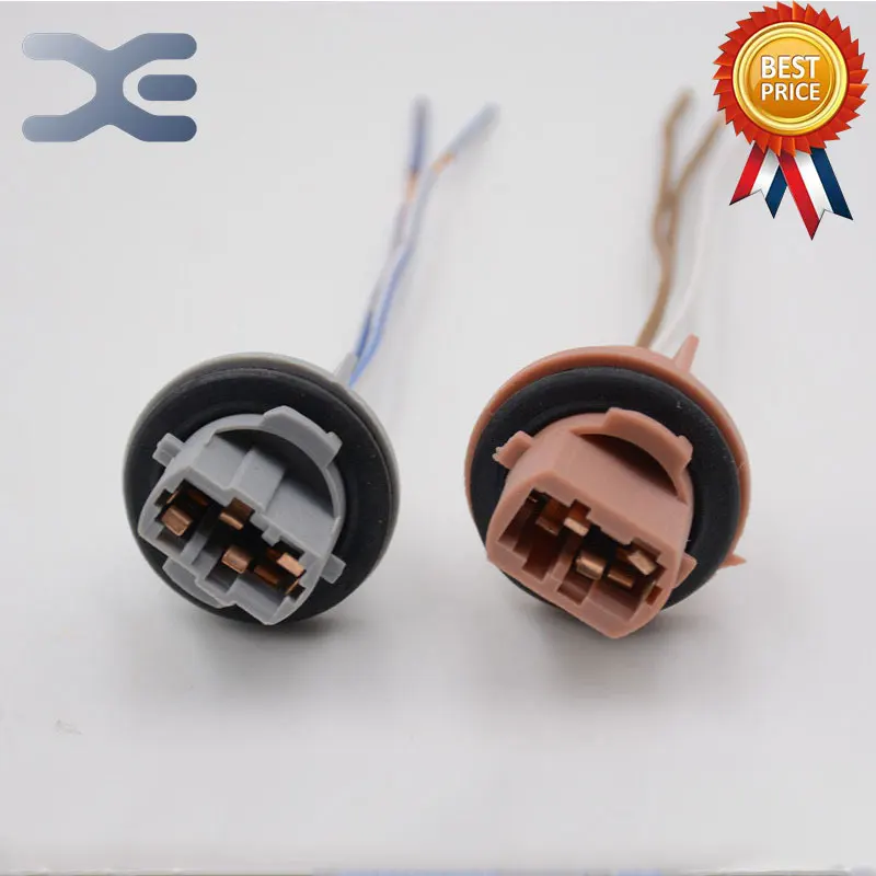 

1Pcs T20 Car Light Bulb Socket T20 Monofilament Double Wire Socket Brake Lights