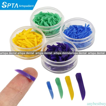

4boxes Dental Filling Tool Dental Disposable Diastema Wedges Plastic Wedge