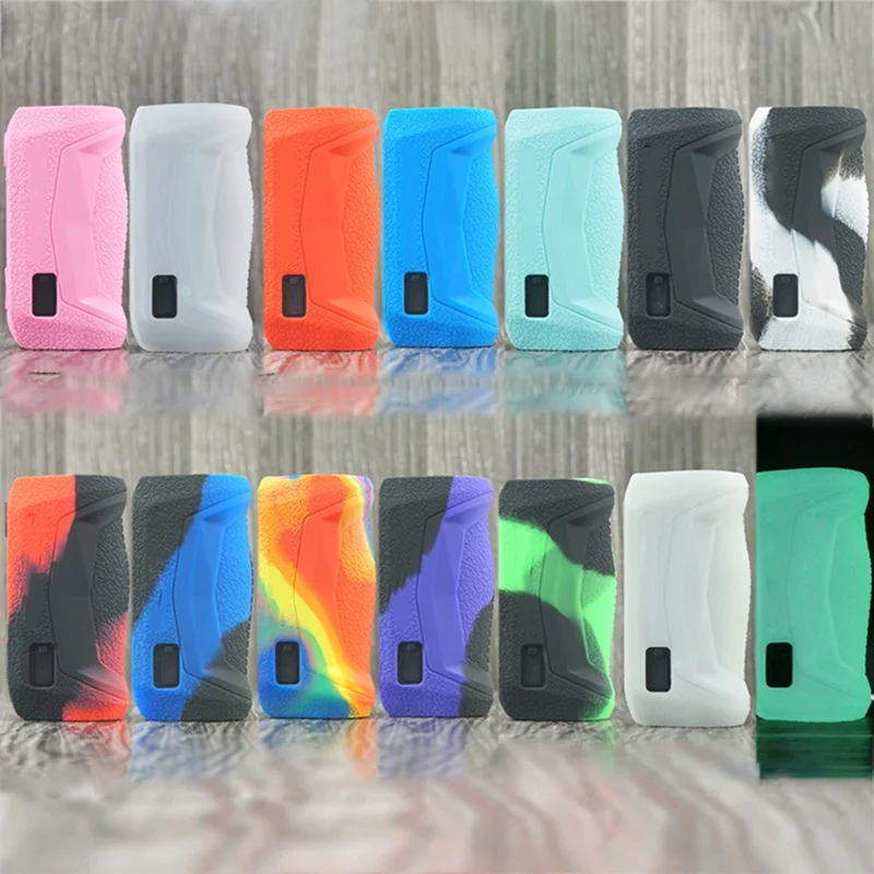 

Silicone Case For Aegis Solo 100W Box MOD Vape Cover Rubber Skin Warp Sticker Sleeve Shell Hull Damper Vape Gel