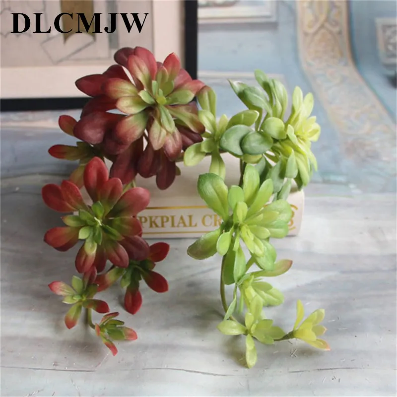 

Artificial flower European simulation flower creative micro - landscape simulation of more meat plant potted flowers