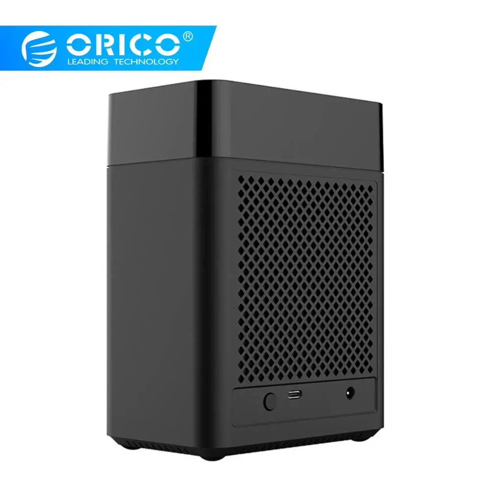 Корпус жесткого диска ORICO 2 Bay с магнитным разъемом 3 5 дюйма USB3.1 Gen1 type C поддержка UASP
