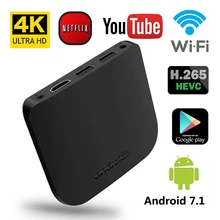 

MECOOL M8S Plus W 2GB 16GB Andriod 7.1 TV Box Amlogic S905W Quad Core Smart Set top Boxes 4K Ultra HD Built In Wifi Media Player