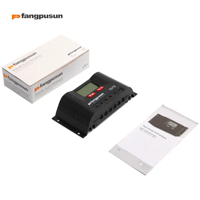 Fangpusun PWM солнечный контроллер PRL2020 20A для 12В 24В PV системы|Солнечные контроллеры| |