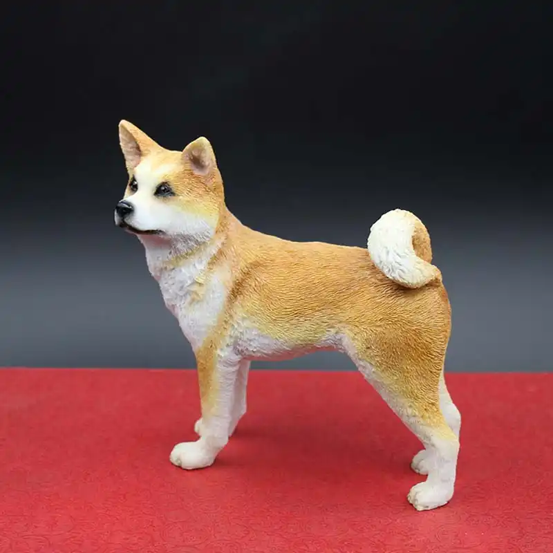 yellow akita