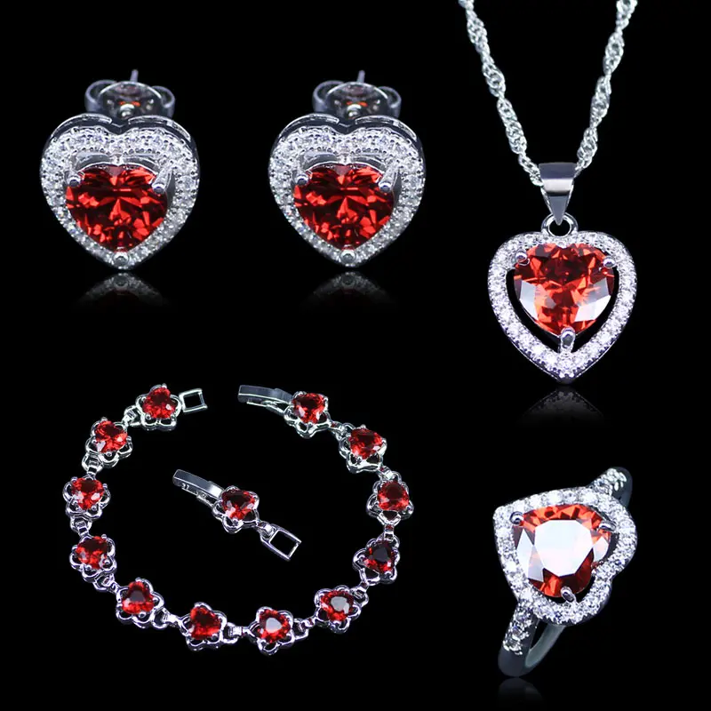 Женский ювелирный комплект из браслета серёг и кольца|colorful jewelry sets|jewelry sets for