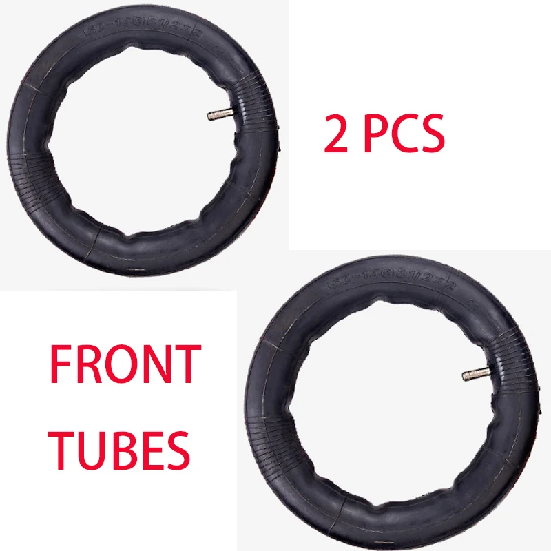 2 шт. обновленная колесо пневматического грузоподъёмника полые пневматической шины колеса 8 1/2x2 для Xiaomi Mijia M365 амортизатор скутера анти-скольжения шин - Цвет: 2 front inner tubes