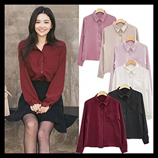 Women-Blouses-Shirt-Long-Sleeve-Casual-Chiffon-Turn-down-Collar-Solid-Women-Tops-Korean-Vogue-Shirt
