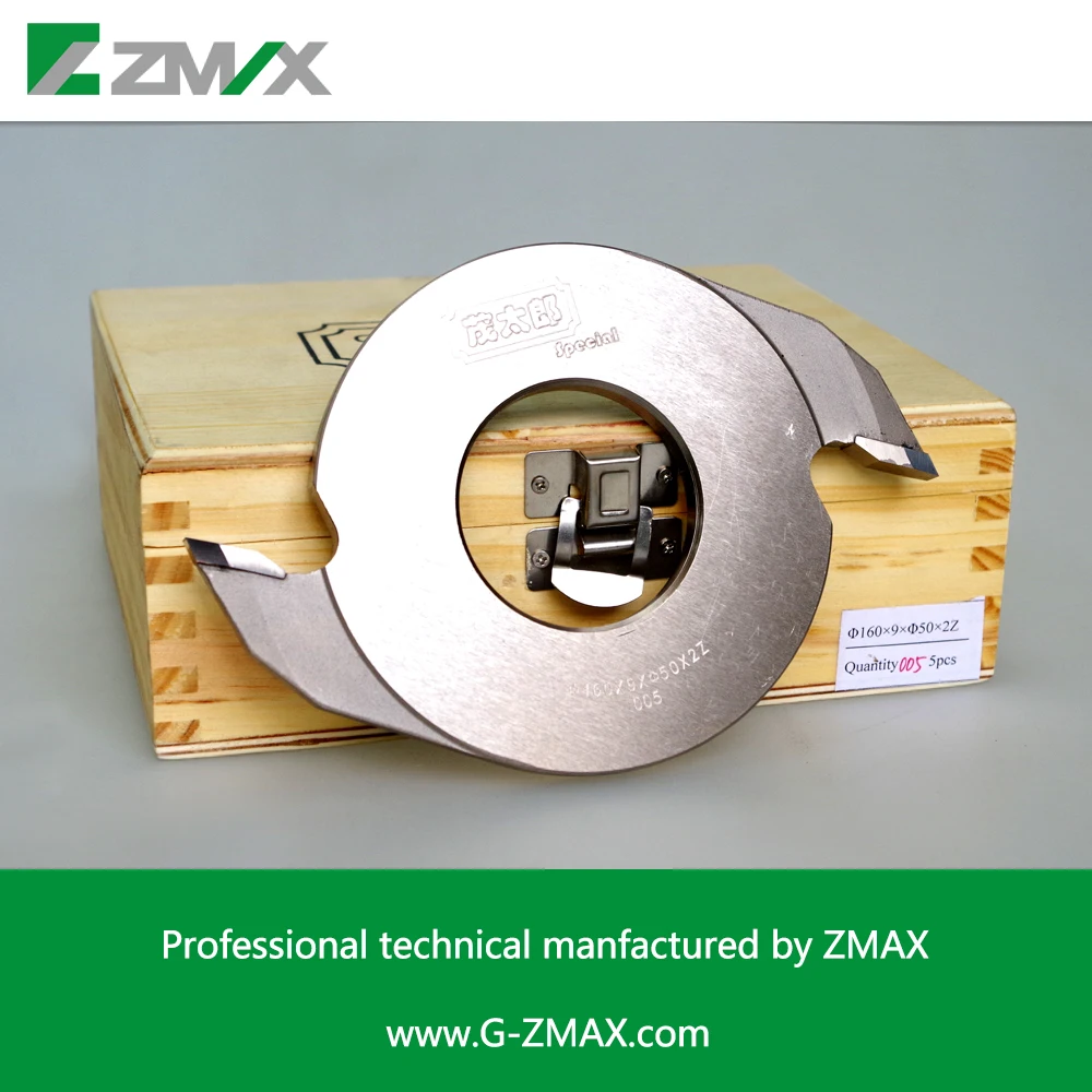 HSS Finger Joint Cutter for Finger Joint Shaper 160*9.0*50*2T*12mm a