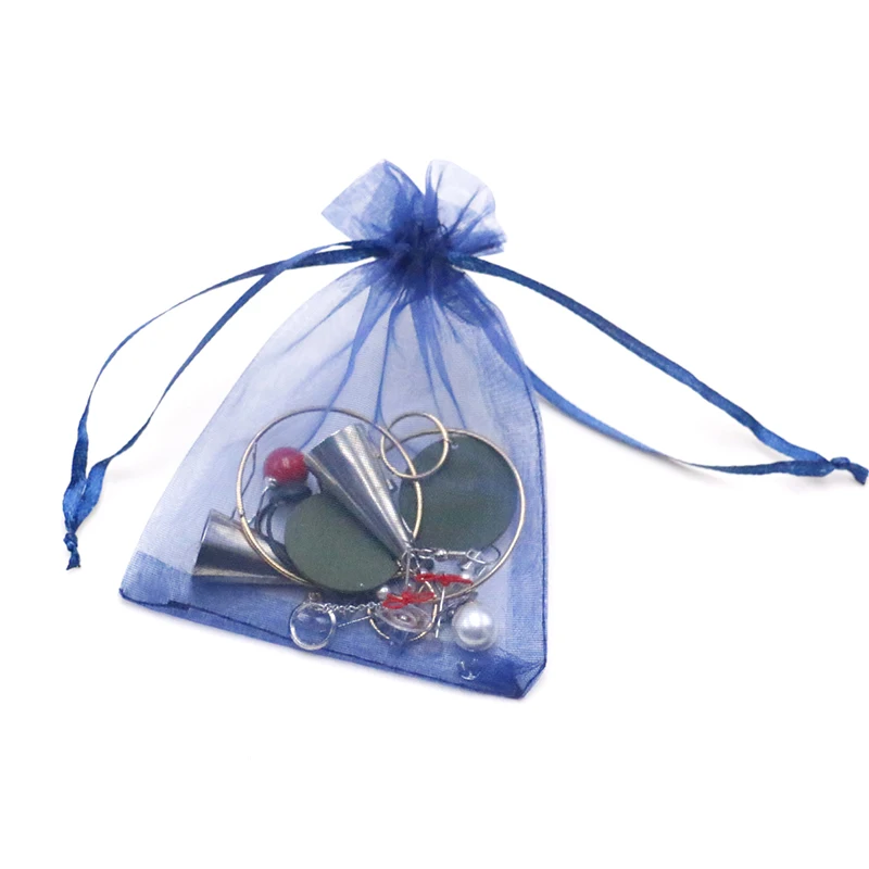 

Многослойные сумки из органзы 9x12 см 200 шт./лот мешки из ткани для демонстрации ювелирных изделий подарочные сумки из органзы с логотипом на заказ