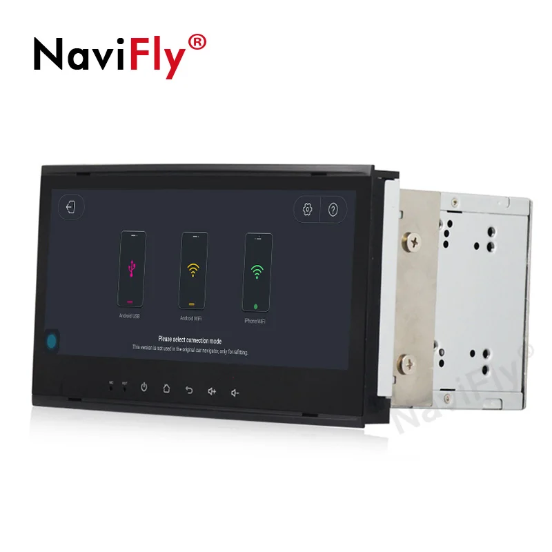 Sale Full touch 2din 2+32G Android 9.1 Car GPS Navigation for Volkswagen VW Touareg T5 Transporter Multivan 2004-2011 Radio FM Canbus 2