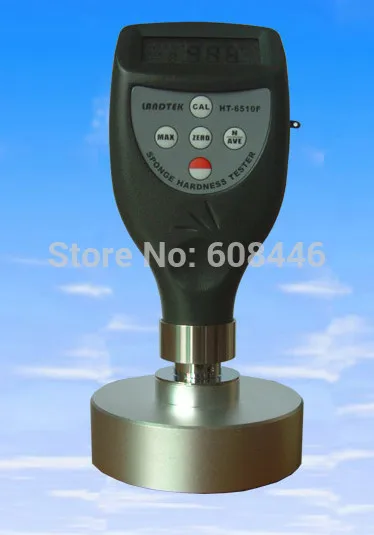 Digital SHORE F Hardness Testers with RS232C cable soft material Durometer Meter